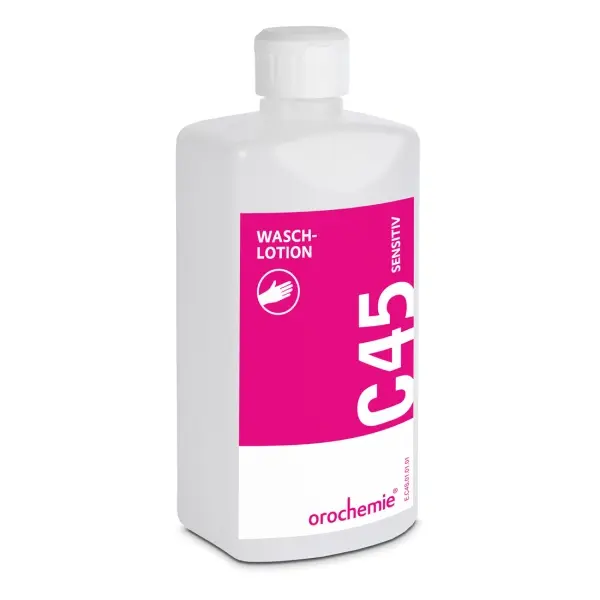 C 45 sensitiv Waschlotion hautschonend, parfümfrei 500 ml Flasche