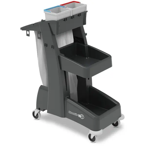 NUMATIC Transportwagen MultiMatic MM 6 Versorgungswagen mit 70 l Abfalleinheit 
