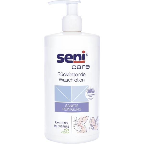 Seni Care rückfettende Waschlotion zur sanften Reinigung 500 ml Flasche