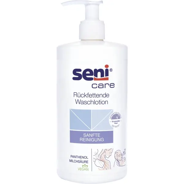 Seni Care rückfettende Waschlotion zur sanften Reinigung 500 ml Flasche