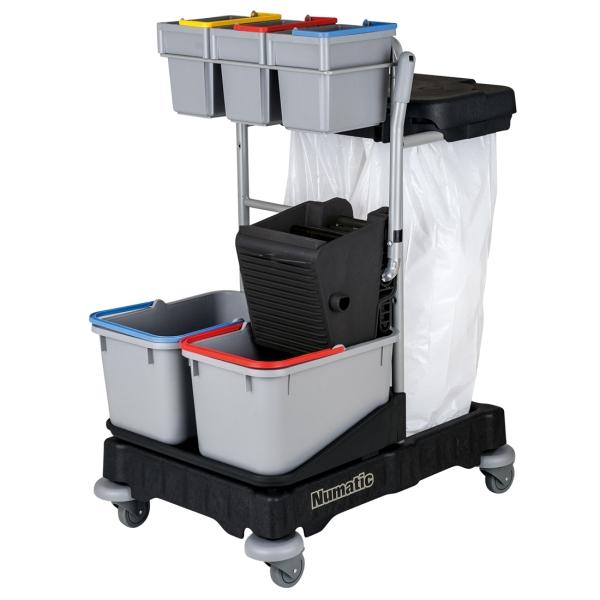 NUMATIC Reinigungswagen ProCar 4G mit Universalpresse