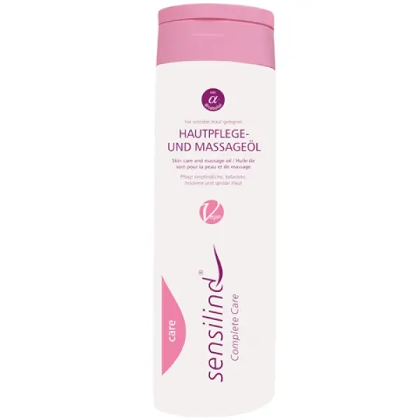 Sensilind Hautpflege- und Massageöl unterstützt & beruhigt 250 ml Flasche