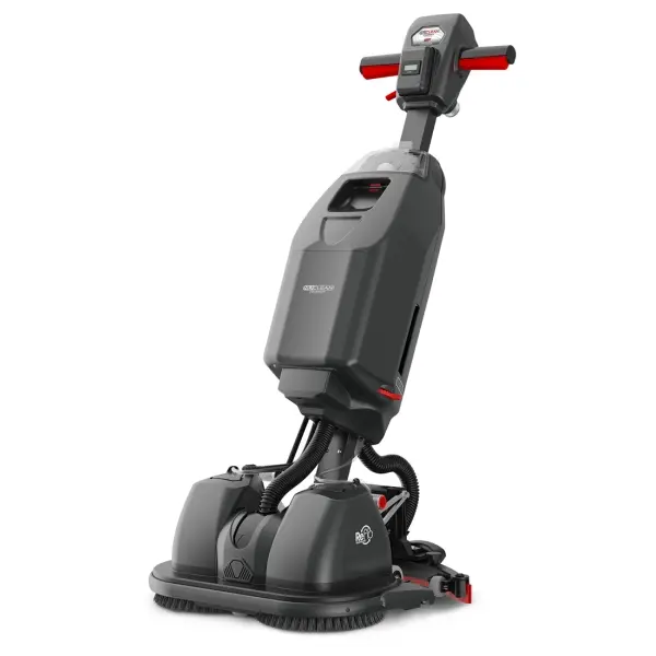 NUMATIC Akku-Scheuersaugmaschine NCC440NXD mit Ladegerät, ohne Akku inkl. TenTec-Bürsten rot