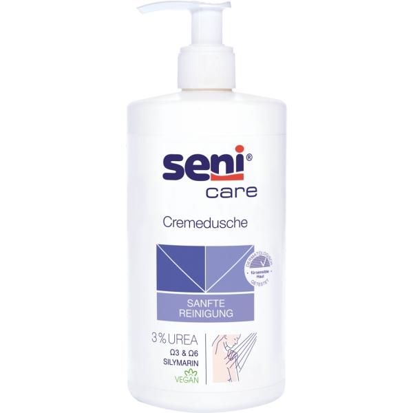Seni Care Cremedusche für sehr trockene Haut 500 ml Flasche