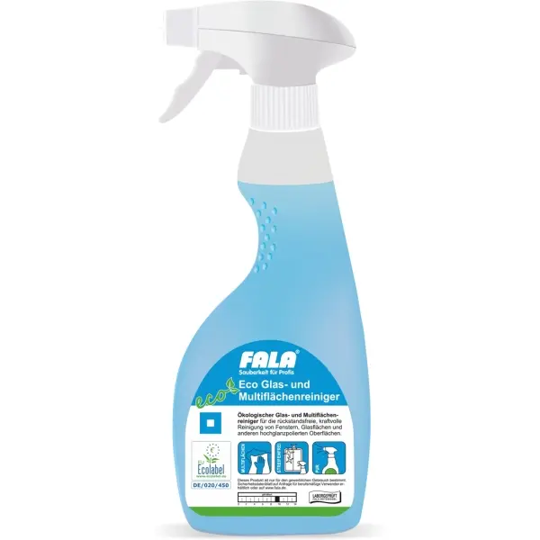 FALA ECO Glas- und Multiflächenreiniger Ökologischer Glas- und Multiflächenreiniger 500 ml Flasche