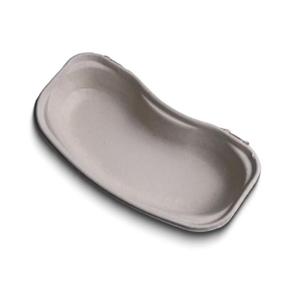 AMPri Einmal-Nierenschalen aus Faserstoff 255 x 150 x 45 mm grau 1 Karton = 300 Stück
