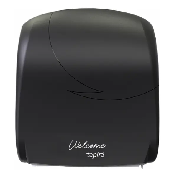 tapira Welcome Handtuchspender Autocut-Schneidspender für Handtuchrollen schwarz