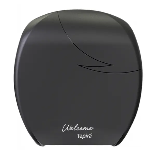 tapira Welcome Mini-Jumbo Toilettenpapierspender  schwarz