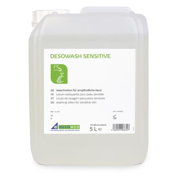 DESOMED DESOWASH SENSITIVE Waschlotion für empfindliche Haut 5 l Kanister