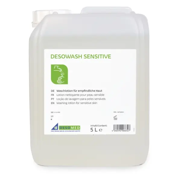 DESOMED DESOWASH SENSITIVE Waschlotion für empfindliche Haut 5 l Kanister