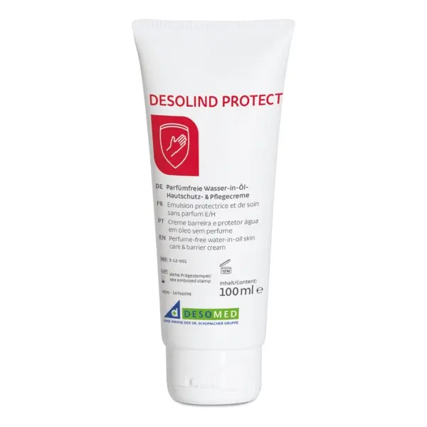 DESOMED DESOLIND PROTECT parfümfreie Hautschutz- und Pflegecreme 100 ml Tube