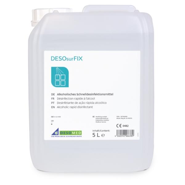 DESOMED DESOsurFIX alkoholisches Schnelldesinfektionsmittel 5 l Kanister