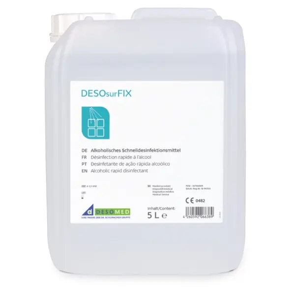 DESOMED DESOsurFIX alkoholisches Schnelldesinfektionsmittel 5 l Kanister