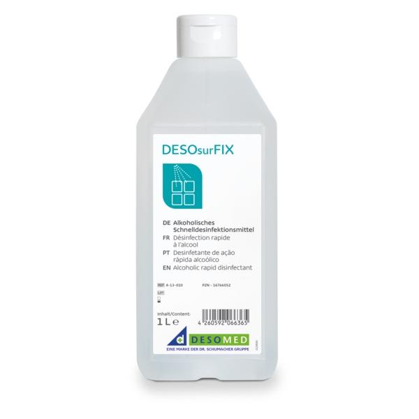 DESOMED DESOsurFIX alkoholisches Schnelldesinfektionsmittel 1 l Flasche
