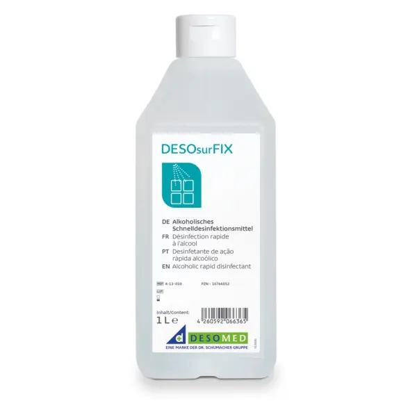 DESOMED DESOsurFIX alkoholisches Schnelldesinfektionsmittel 1 l Flasche