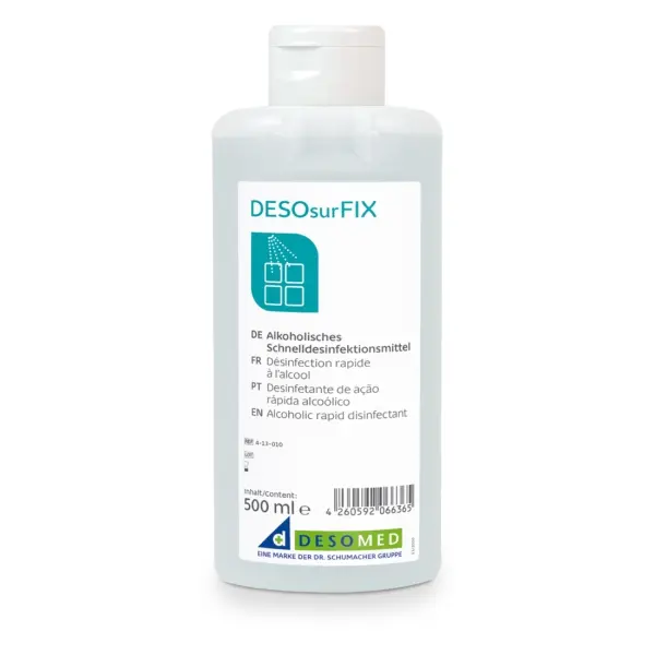 DESOMED DESOsurFIX alkoholisches Schnelldesinfektionsmittel 500 ml Flasche