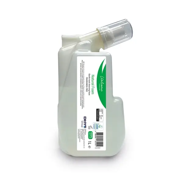 tapira Welcome Handreinigungsschaum Natural Foam parfümfrei 1 l Kartusche