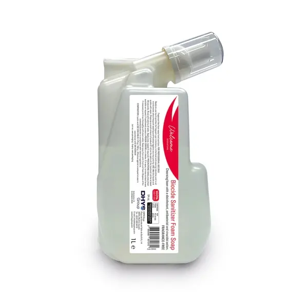 tapira Welcome Handreinigungsschaum Biocide Sanitizer Foam Soap parfümfrei 1 l Kartusche