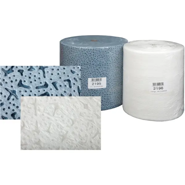 WIPEX-STAR Nass-Reinigungstuch blau 30 x 38 cm 1 Rolle = 500 Tücher