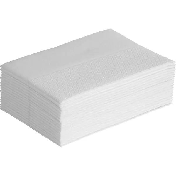 WIPEX Vliestücher AIRLAID DS weiß 30 x 38 cm 1 Karton = 10 x 50 Tücher