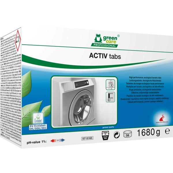 TANA ACTIV tabs Wäschetabs Waschmittel-Tabs 1 Pack = 56 Tabs