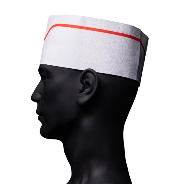 Bild 1 AMPri Einweg-Schiffchenhaube mit Papierkrone