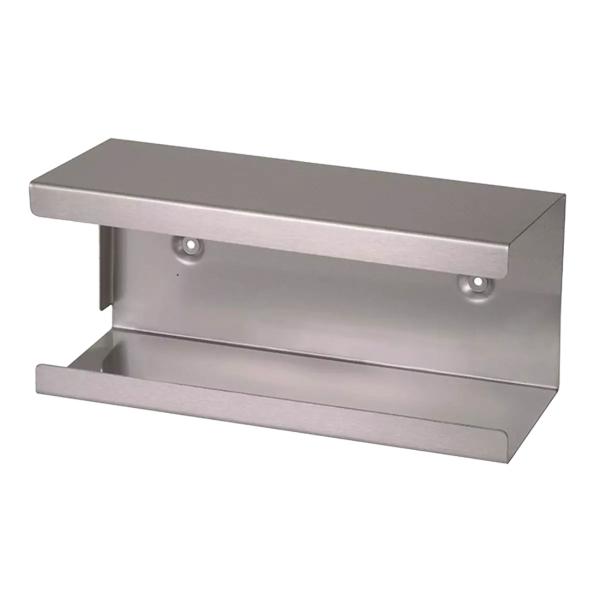 MED-COMFORT Spender für Einwegschürzen aus Edelstahl zur Wandmontage silber