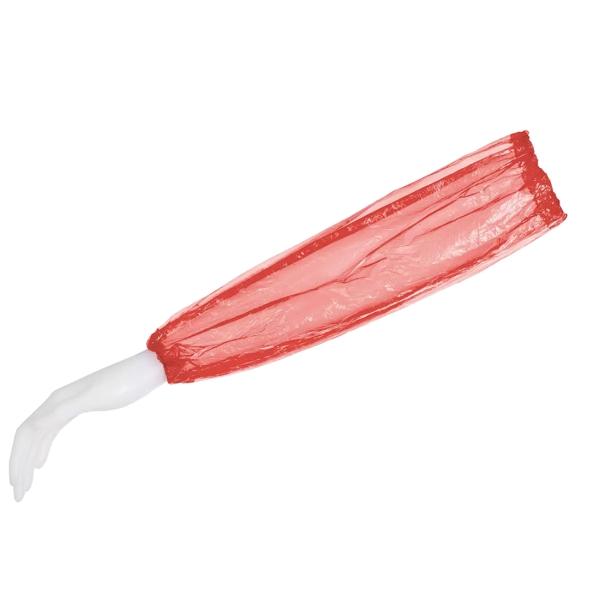 MED-COMFORT PE-Ärmelschoner rot 1 Beutel = 100 Stück