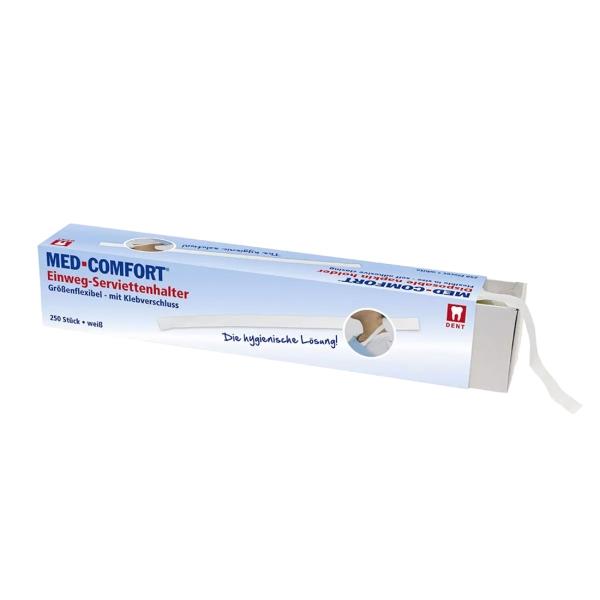 Bild 1 MED-COMFORT Dental Einweg-Patientenserviettenhalter