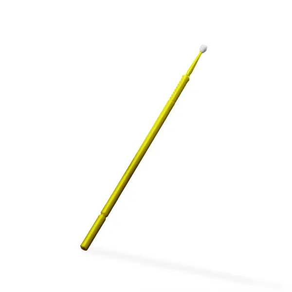 MED-COMFORT Dental Einweg-Mikro-Applikatoren 10 cm, Gr. Gelb/Fine 1 Box = 400 Stück