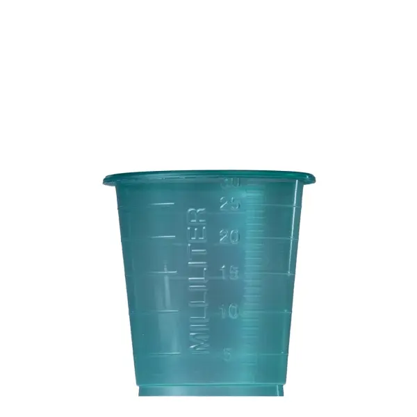 MED-COMFORT ECO Einmal Medizinbecher 30 ml graduiert, unsteril, grün 1 Karton = 4800 Stück