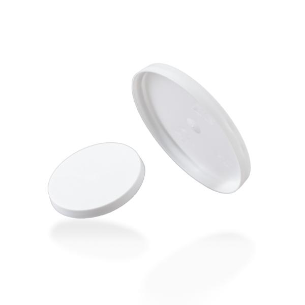 MED-COMFORT Deckel für Einmal Medizinbecher 30 ml unsteril, weiß 1 Karton = 9000 Stück