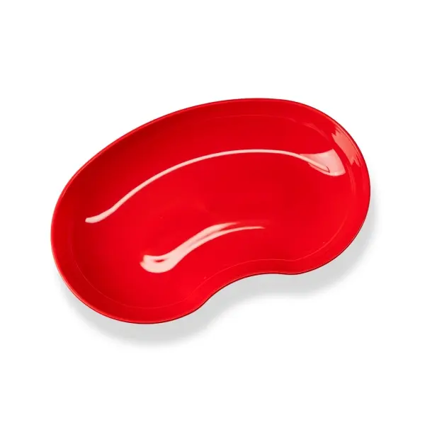 MED-COMFORT Mehrweg-Nierenschale aus Kunststoff, 600 ml rot