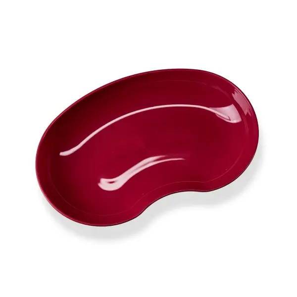 MED-COMFORT Mehrweg-Nierenschale aus Kunststoff, 600 ml bordeaux-rot