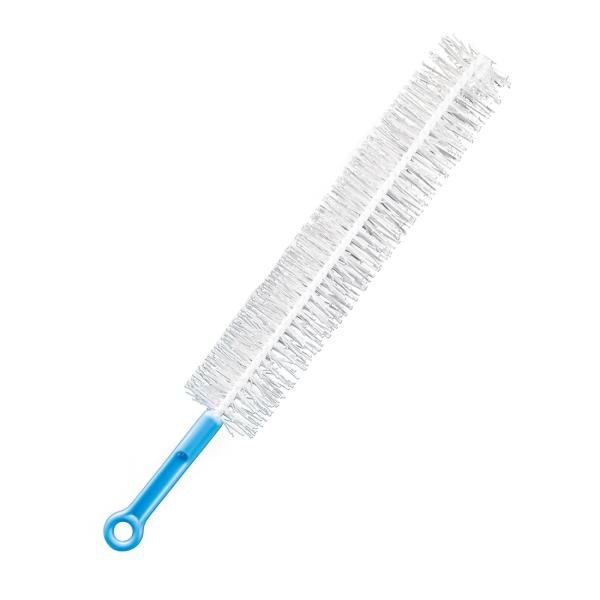 AMPri Urinflaschenbürste 37 cm weiß-blau