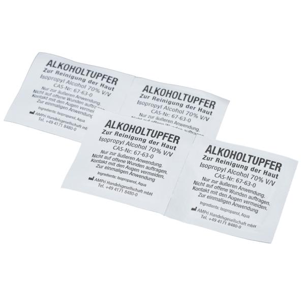 Bild 1 CLEAN-COMFORT Alkoholtupfer 6,5 x 3 cm
