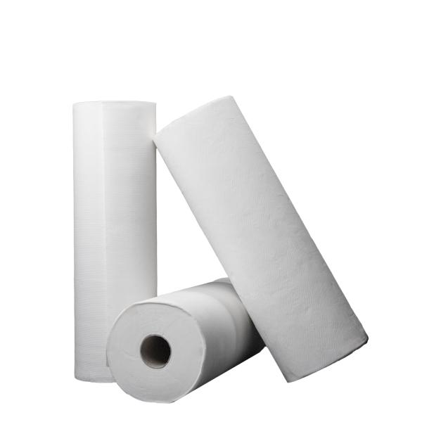 PaperComfort Ärzterollen 2-lagig Liegenabdeckrollen Zellstoff, weiß, 39 cm x 50 m 1 Karton = 9 Rollen