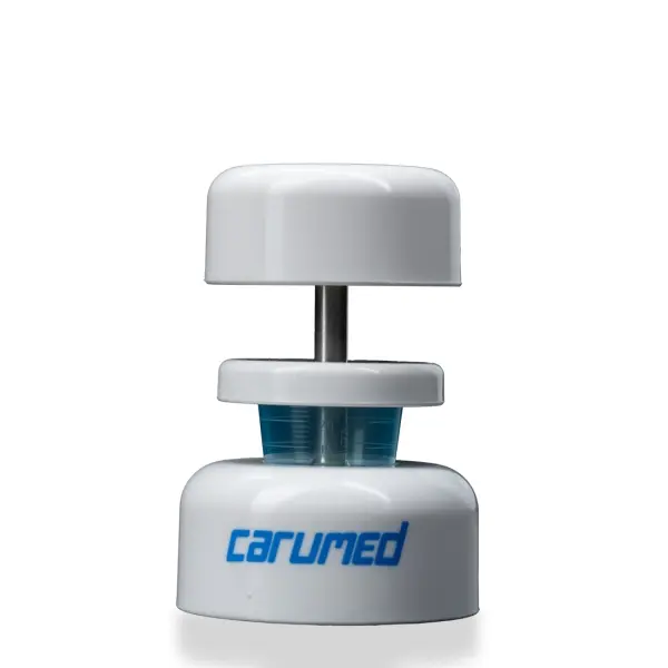 AMPri Tablettenmörser für Medizinbecher weiß 