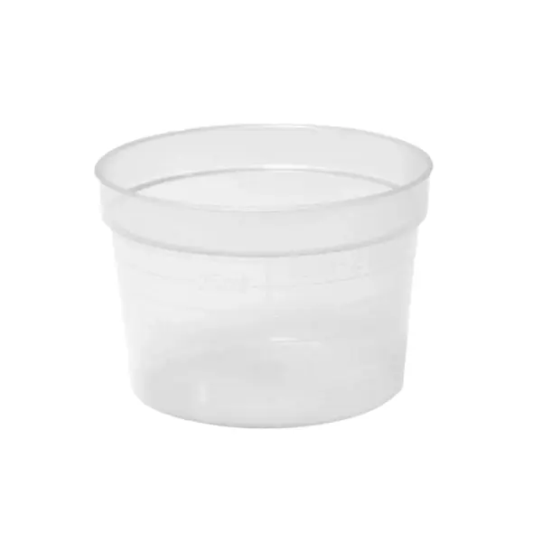 AMPri Einmal Medizinbecher breit 30 ml mit Graduierung, transparent 1 Karton = 2000 Stück