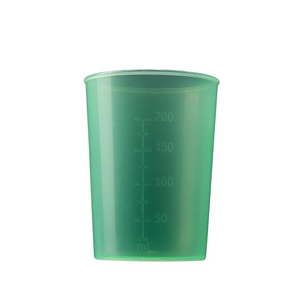 AMPri Schnabelbecher-Unterteil 250 ml, grün,  1 Karton = 250 Stück