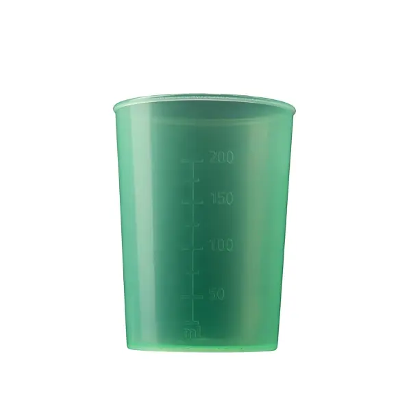 AMPri Schnabelbecher-Unterteil 250 ml, grün,  1 Karton = 250 Stück