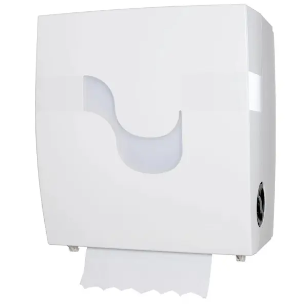 celtex® autocut Handtuchrollenspender Kunststoff, Aussenabrollung weiß
