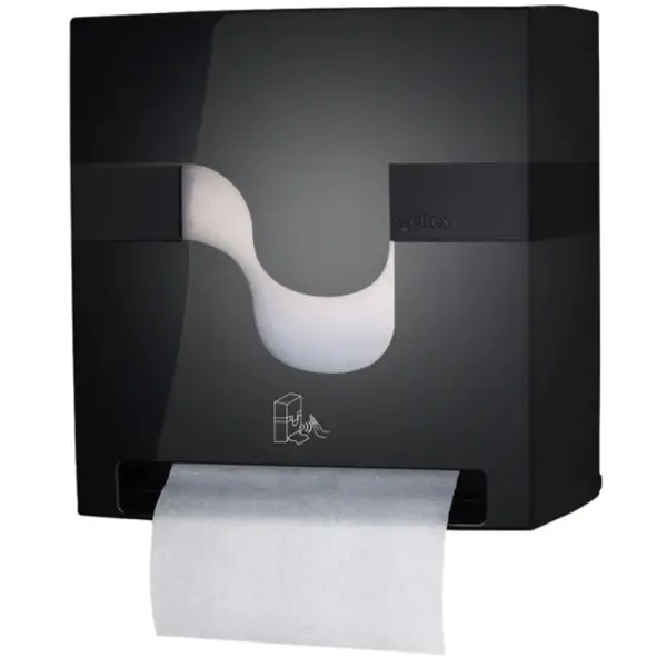 celtex® E-CONTROL Handtuchrollenspender Kunststoff, schwarz 