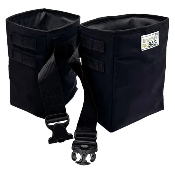 SOLUTION Taschengürtel SOLUFLEX 4.0 Tasche für saubere & verschmutze Wischtücher schwarz