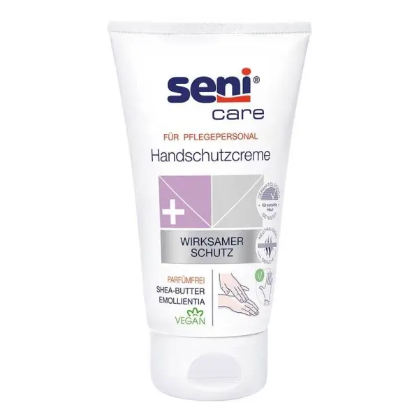 Seni Care Handschutzcreme für Pflegepersonal, parfümfrei 100 ml Tube