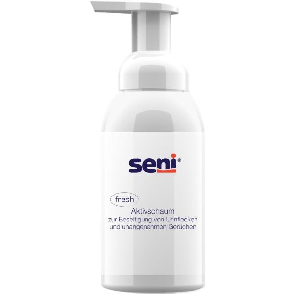 Seni Fresh Aktivschaum entfernt effektiv Urinflecken & Uringeruch 300 ml Flasche