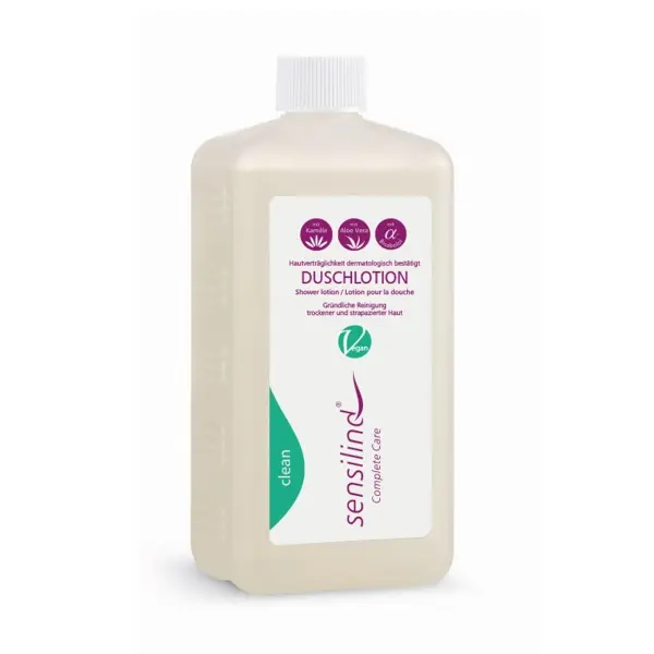 Sensilind Duschlotion für trockene & strapazierte Haut 500 ml Flasche