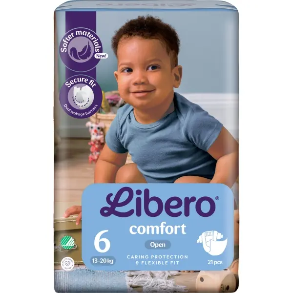LIBERO Comfort 6 Junior Babywindeln 13-20 kg 1 Beutel = 21 Stück