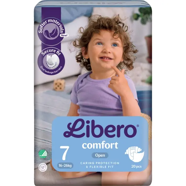 LIBERO Comfort 7 XL Plus Babywindeln 16-26 kg 1 Beutel = 20 Stück