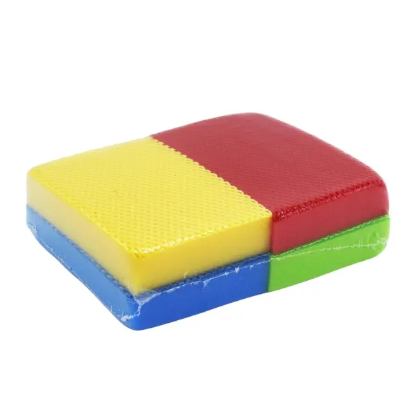 DE WITTE HACCP Schwamm Sortiment 1 gelb / 1 rot / 1 blau / 1 grün 1 Pack = 4 Stück